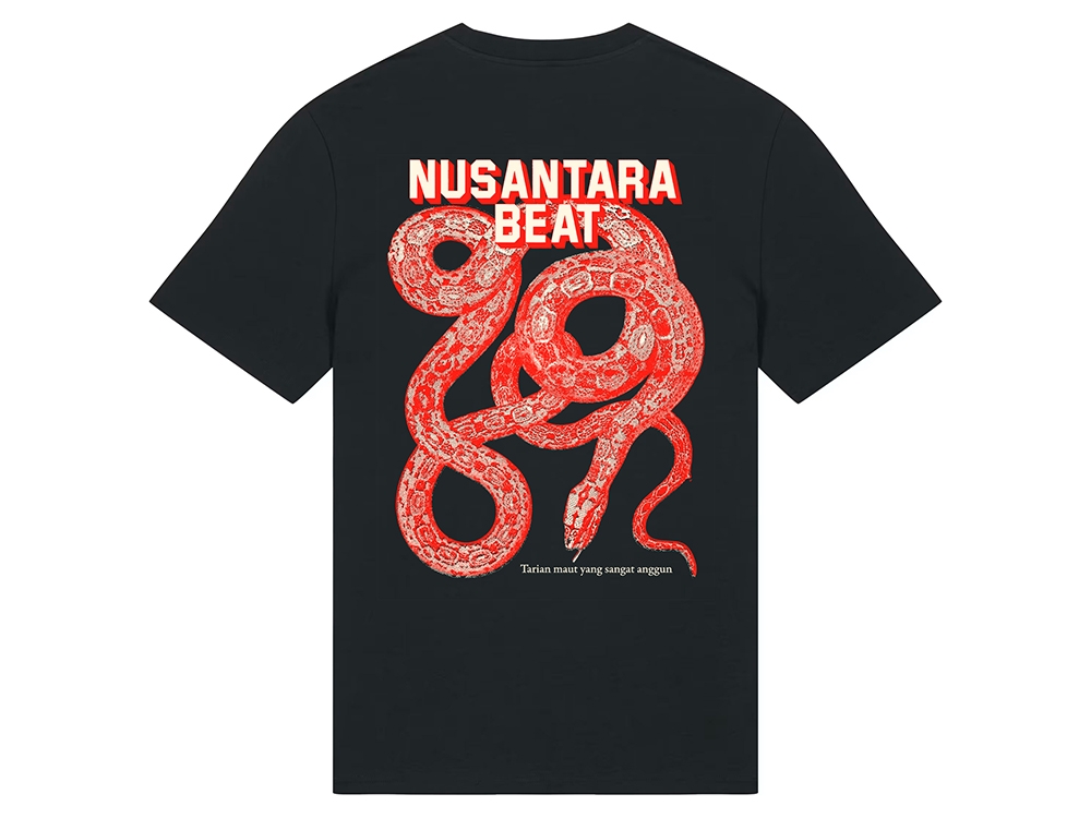 Ular-Ular Shirt Snake Black